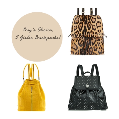 Bag's Choice 5 Girlie Backpacks