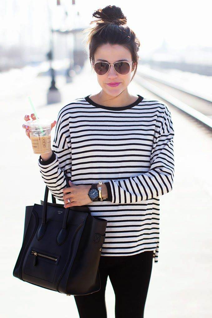 What To Wear With A Stripes Top To Achieve Casual Looks