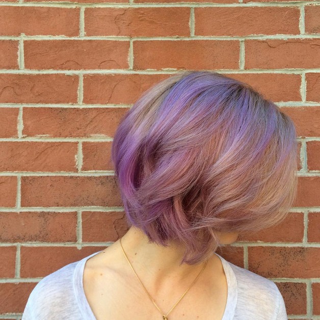 dusty-pinks-and-lavenders-balayage-pastel-purple-hair-for-short-hair