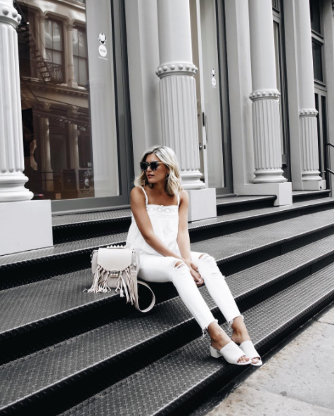 How To Wear Everything in White For Summer Outfit