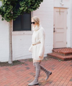 Colder temps call for cozier dresses! My favorite color palette over on theg