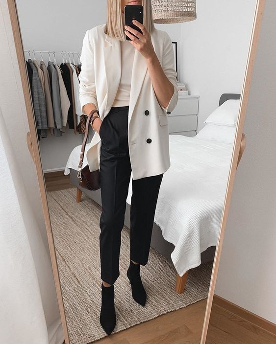 How to Style Oversized Blazer For Office Outfit Looks