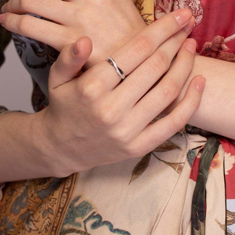 "Fate For A Lifetime" Classic Wedding Ring