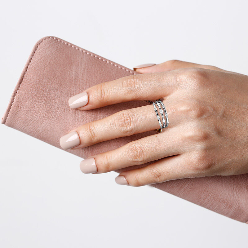 "Fool For You" Dainty Ring