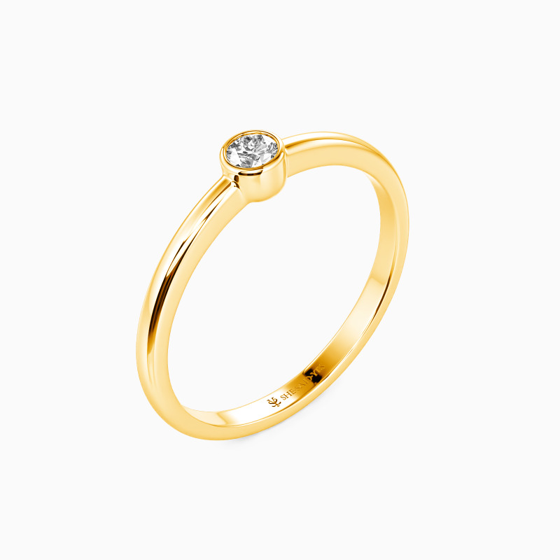 "My World" Stackable Dainty Ring