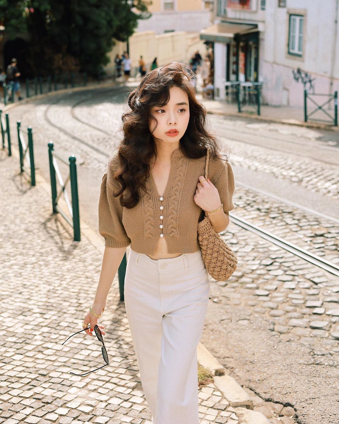 Korean Knit Crop Top Trend For Fall Fashion 2022