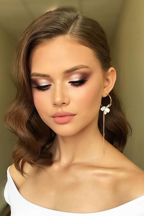Autumn Bridesmaid Makeup Look Ideas That Easy To Copy