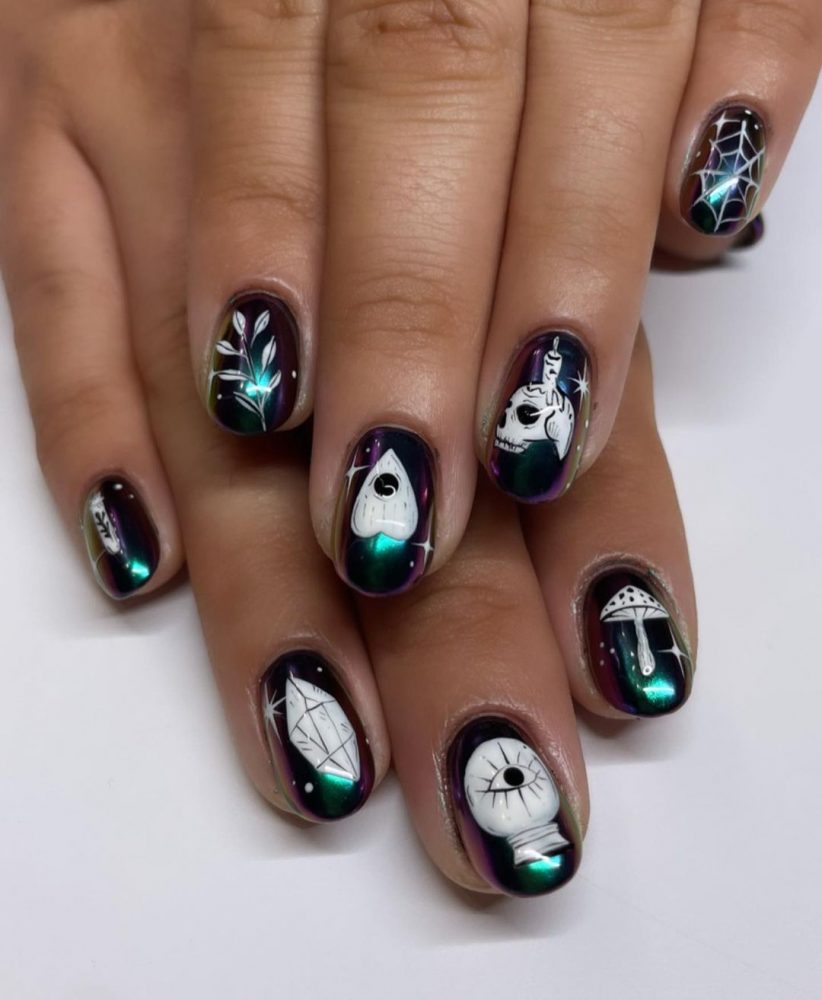 Most Popular Halloween Nail Designs That Will Be Dominating This Year