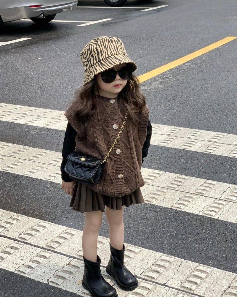 How To Style Your Kid On Winter Inspired by Korean Fashion Trend