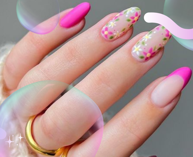8 Aesthetic Flower Nails Art Ideas For The 2023’s Spring Biggest Trend