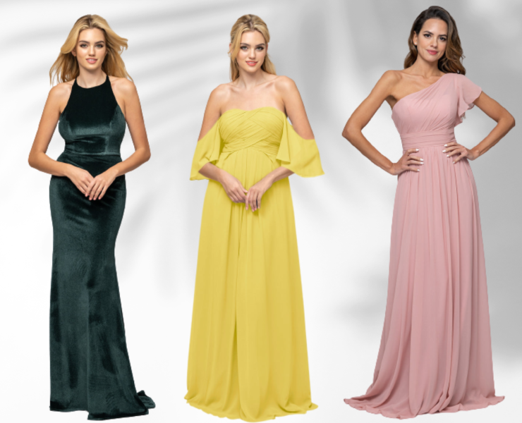 Sexy Bridesmaid Dresses That Are Actually Chic For Summer Wedding
