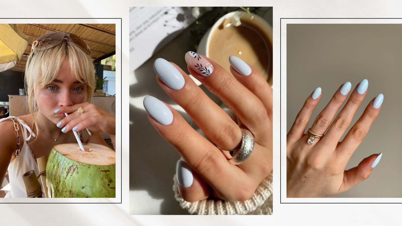 7 Fresh Blueberry Milk Nails for the Early Fall 2023