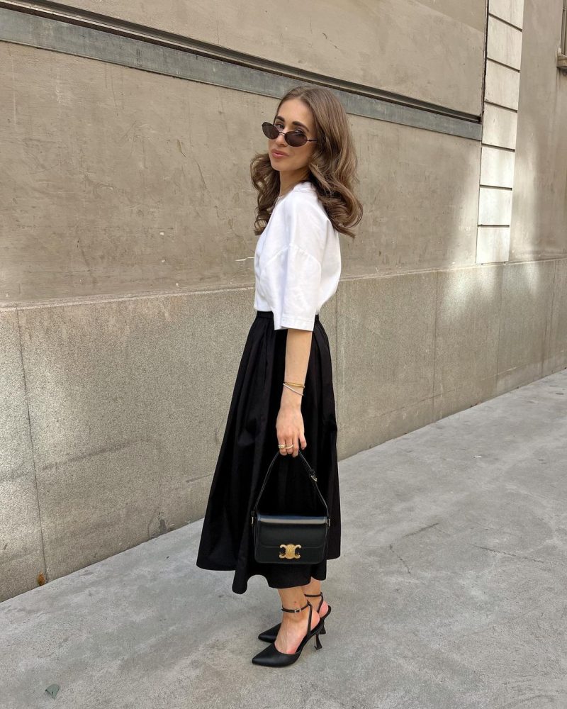 How To Style Black And White According To Fall 2023 Fashion Trends