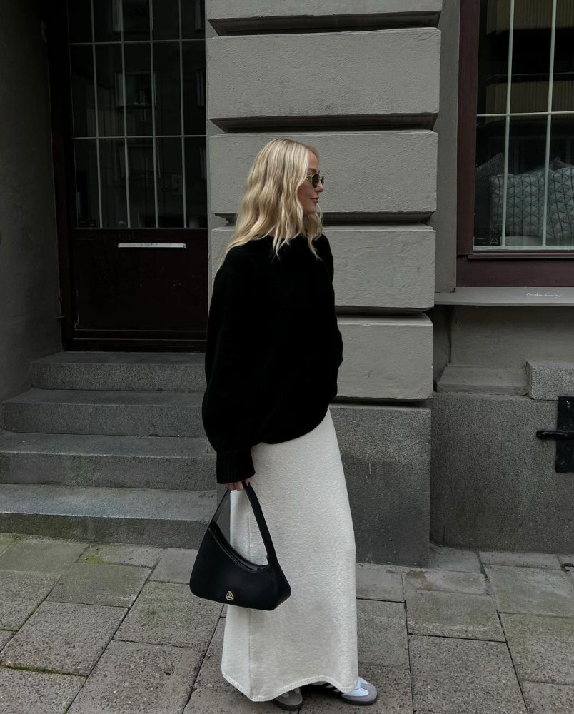 How To Style Black And White According To Fall 2023 Fashion Trends