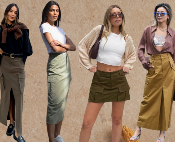 How To Style Cargo Skirt Trend For Fall Fashion 2023