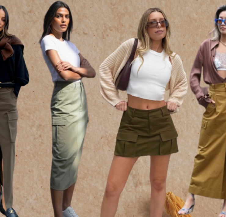 How To Style Cargo Skirt Trend For Fall Fashion 2023
