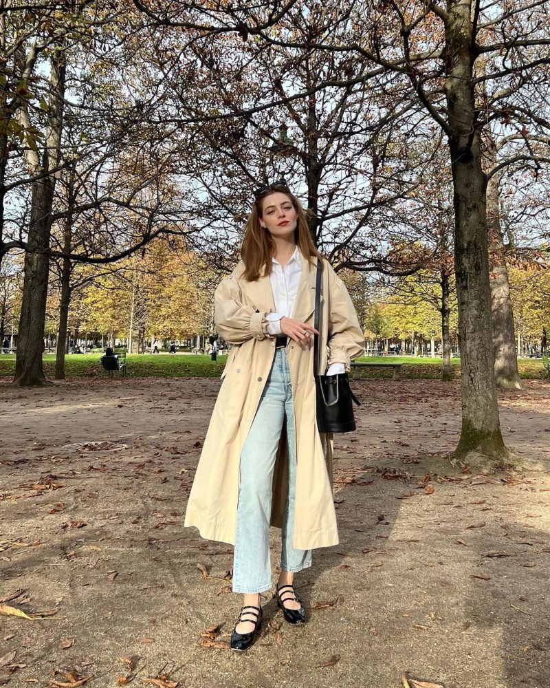 Goodbye Skinny Pants - Here’s How To Style Straight Jeans For Fall Outfit