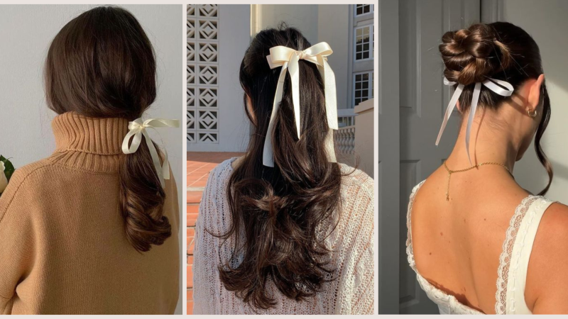 Ribbons Are Trending Now! A Guide to Aesthetic Hairstyle 2024 – Ferbena.com