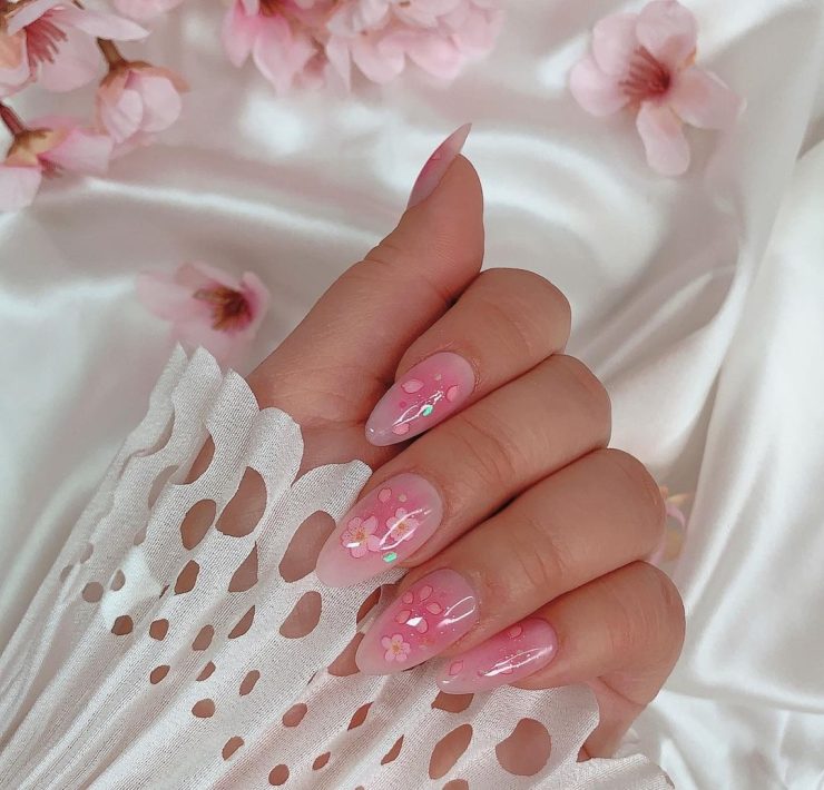 Blossom in Manicures: The Ultimate Sakura Nail Art Guide for Spring 2024