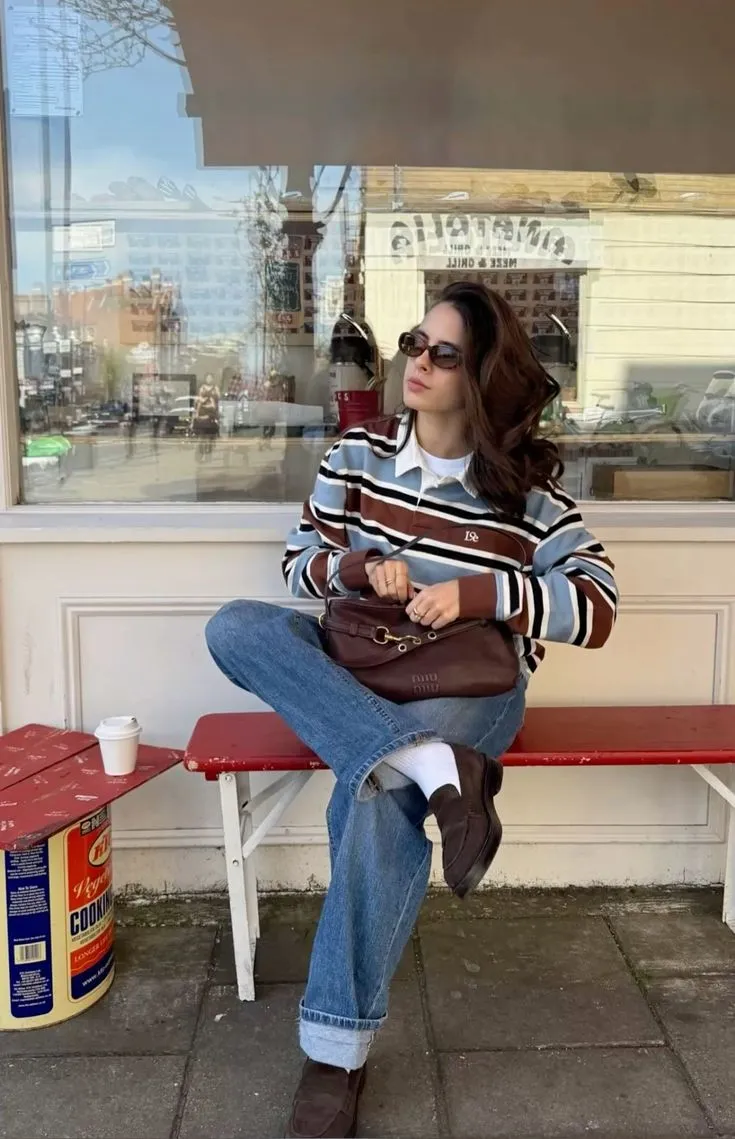 The Fashion Girls Are Bringing Back Striped Polos—And I’m Honestly Obsessed